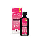 EstroVita Skin, Ester der Omega-3-6-9-Säuren, japanischer Kirschblüten-Sakura-Geschmack, 250 ml