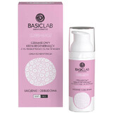 BasicLab Complementis, regenerating ceramide cream with prebiotic 5% and panthenol 3%, soothing and repairing, light texture, 50 ml