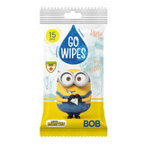 GoWipes Minions, Feuchttücher für Kinder, 15 Stück