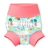 Splash About, Happy Nappy, pañal para nadar, Patitos, 3-6 meses, talla M, 1 pieza