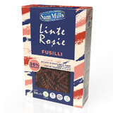 Glutenfreie Fusilli-Nudeln mit roten Linsen, 250 g, Sam Mills