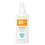 Alphanova Sun Bio, Sonnenschutzspray, hypoallergen, SPF 50, 90 g