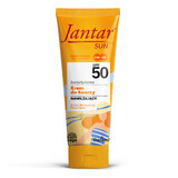 Farmona Jantar Sun, bernsteinfarbene Gesichtscreme, feuchtigkeitsspendend, SPF 50, 50 ml