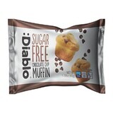 Sugar-free muffin with chocolate pieces, 45 g, Diablo