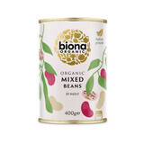 Bio mix of 3 types of canned beans, 400 g, Biona