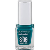 She colour&style Nail polish quick'n crazy 323/802, 6 ml