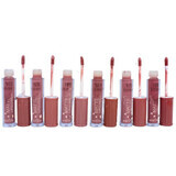 Set de 6 brillos de labios mate, Maquillaje, Brillo de labios mate, Vivid Touch, Natural