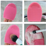 Brush Egg - Silikonzubehör für die Reinigung von Make-up-Pinseln