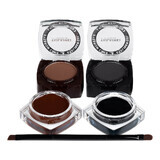 Set tus eyeliner gel + eyebrow eyebrow &amp; eyeliner gel