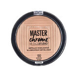 Maybelline Master Chrome Illuminating Powder, Farbton 100 Molten Gold