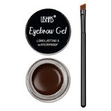 Ushas Waterproof Eyebrow Gel, 02 Dark Brown