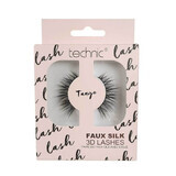 False eyelashes, Technic, Faux Silk 3D Lashes, Tango, Adhesive included