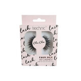 False Lashes, Technic, Faux Silk 3D Lashes, Cha Cha, Adhesive included