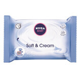 Servetele umede pentru bebelusi Soft & Cream, 63 bucati, Nivea
