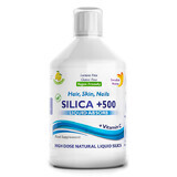Silicium Flüssigkeit 500 Mg + Vitamin C, 500 ml, Schwedische Nutra