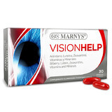 Visionhelp mit Lutein + Zeaxanthin + Beta-Carotin, 30 Kapseln, Marnys