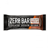 Baton proteic Ciocolata si Caramel Zero Bar, 50 g, BioTechUSA