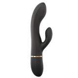 Marc Dorcel Glam Rabbit Bunny Vibrator mit Echta-Stimulator Schwarz