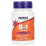 Vitamin B-1, 100 mg, 100 Tabletten, Now Foods