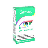 Onvision Dezalerg ophthalmic solution for dry eyes, 10 ml, Sun Wave Pharma