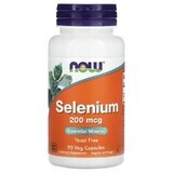 Selenium, 200 mcg, 90 vegetarian capsules, Now Foods