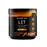 Gnc Beyond Raw Raw Lit Pre Workout With Gummy Worm Flavour, 211 G