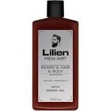 Lilien Men Art White Champú para barba, cabello y cuerpo 250 ml