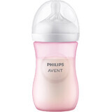 Philips Avent Natural Response Flasche 260ml, 1m+ rosa