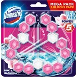 Domestos Power 5 Magnolia rosa 3 x 55 g