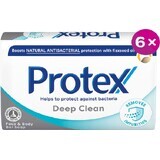 Protex Deep Clean Solid soap with natural antibacterial protection 6 x 90 g