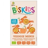 Belkorn BISkids Biologische volkoren minikoekjes voor kinderen met wortel en pompoen zonder toegevoegde suiker 120 g