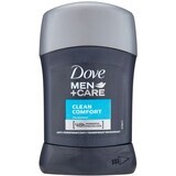 Dove Men+Care Men+Care Clean Comfort Antiperspirant solide pour hommes 50 ml