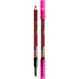 NYX Professional Makeup Louder Brow Pencil Crayon à sourcils en poudre, cerise noire