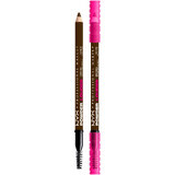 NYX Professional Makeup Powder Louder Brow Pencil Eyebrow Pencil, Espresso