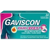 Gaviscon Duo Effect Kautabletten 24 Stück