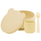 Minikoioi Dining set BLW I, Mellow Yellow 3 pcs