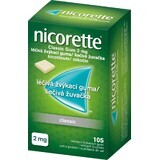 Nicorette ® Classic Gum 2 mg, medicinal chewing gum 105 pieces