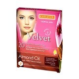 Haarentfernungsstreifen für das Gesicht mit Mandelöl Velvet, 20 Stück, Karaver