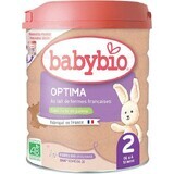 Leche infantil ecológica Babybio Optima 2 Continuación 800 g