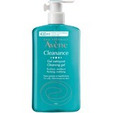 Avène Cleanance Reinigungsgel für empfindliche, zu Akne neigende Haut 400 ml