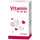 Biomedica Vitamina K2+D3+Q10 60 cápsulas