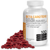 Beta-Carotin 25.000IU (15.000 mcg), 100 Kapseln, Bronson Laboratories