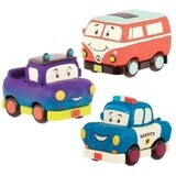 B-Toys Mini Cars on the Wheel Mini Wheeee-ls! Pick-up 3 Stück