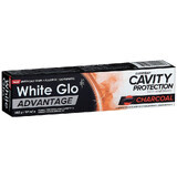 Zahnpasta White Glo Advantage Advantage Holzkohle 140 g