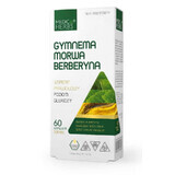 Gymnema, Maulbeere, Berberin 60 Kapseln Medica Herbs