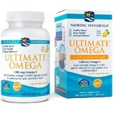 Ultimate Omega 3, 1280 mg, Fischgelatine mit Zitrone 60 Kapseln Nordic Naturals