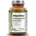 Ginkgo biloba + Ashwagandha Memory Complex 60 capsules PharmoVit Clean Label