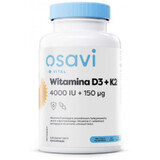 Osavi Vitamin D3 4000IU + K2 150mcg - 120 Kapseln