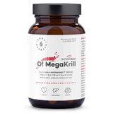 ¡O! MegaKrill 1180mg, 60 cápsulas Aura Herbals