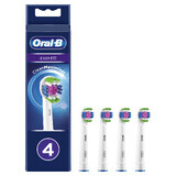 3D White 3D White Elektrische Zahnbürste Nachfüllpackungen, 4 Stück, Oral-B